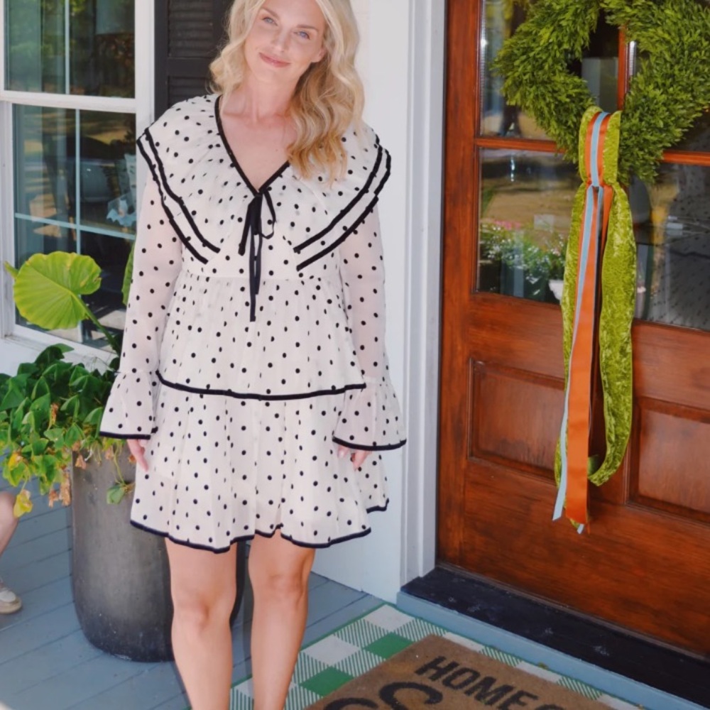 ruffle boutique dress